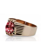 Ruby Original Vintage 14K Rose Gold Ring Vintage craft vrc007r